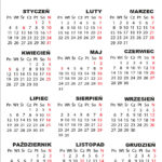 Kalendarium 2021 w formatach EPS, PDF, CDR do pobrania