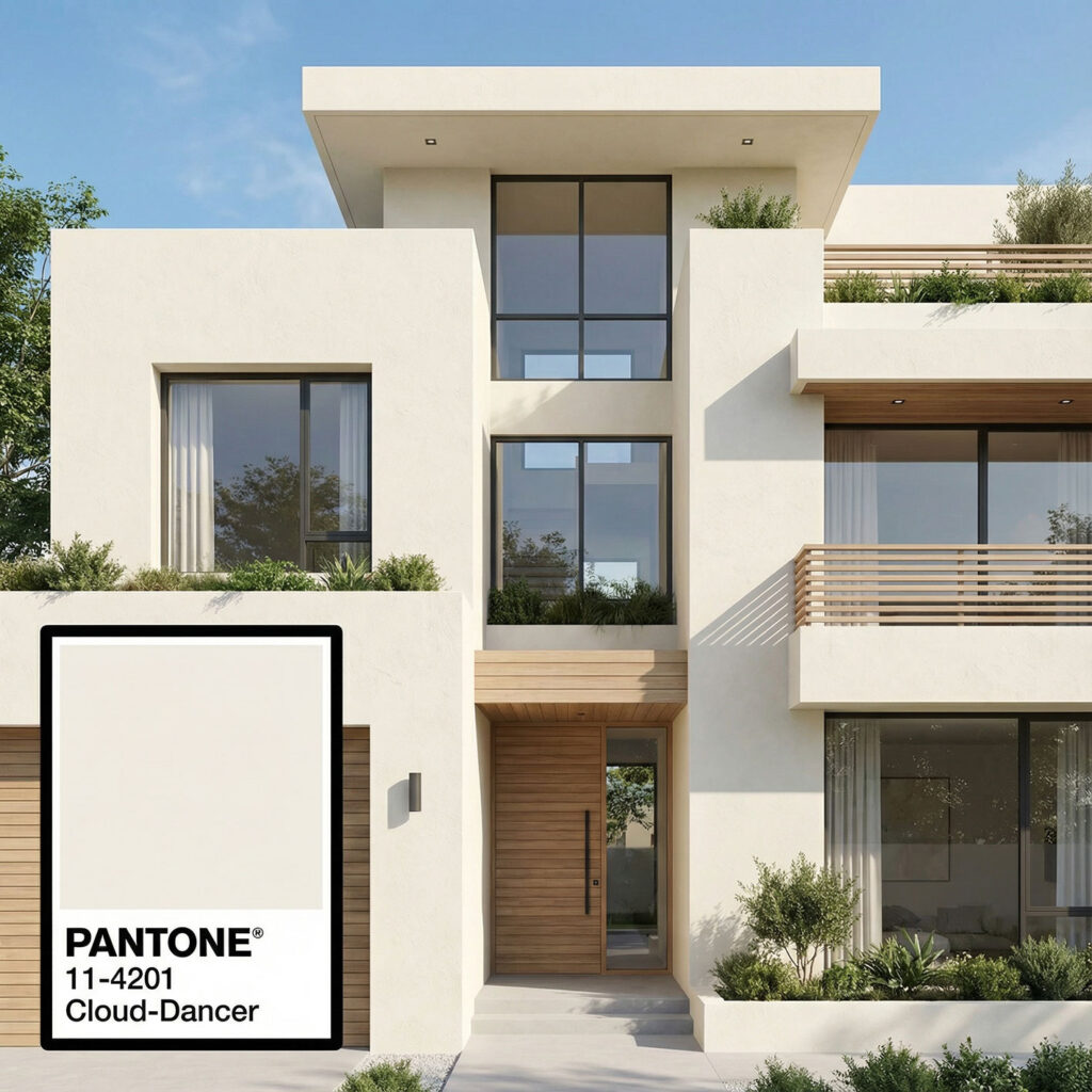 Elevation Pantone Cloud Dancer 1-4201 - 2026