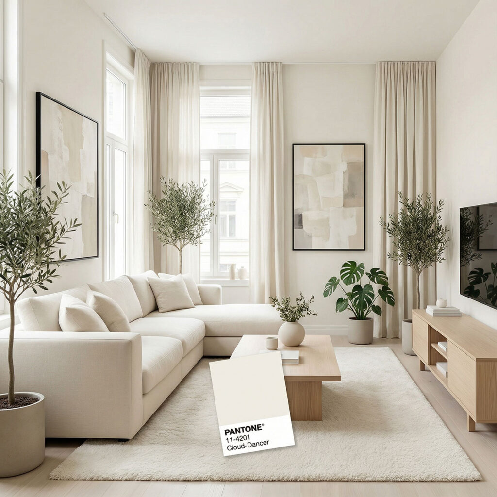 Pantone Cloud Dancer 1-4201